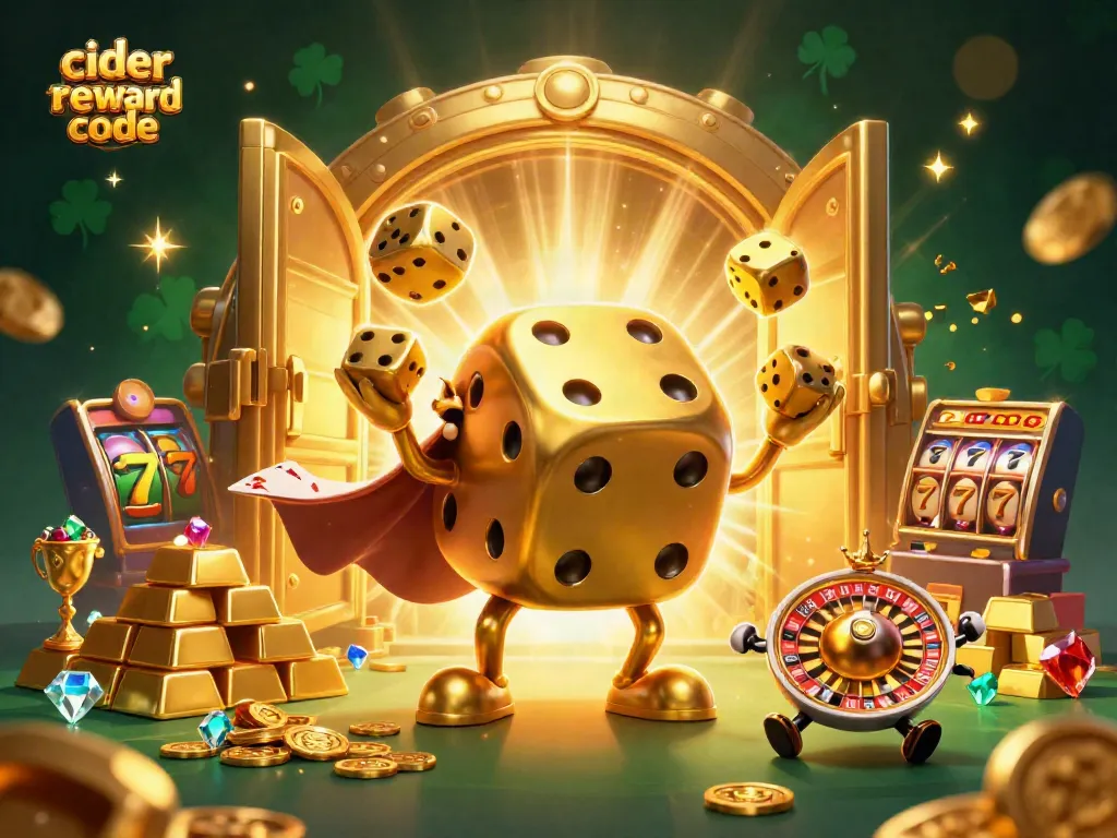 Win at Cider Casino with the latest reward codes that unlock free coins and promotions!