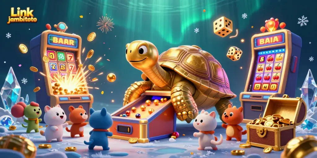 Experience the thrills of Link jambitoto with dynamic gaming scenes and vibrant visuals.