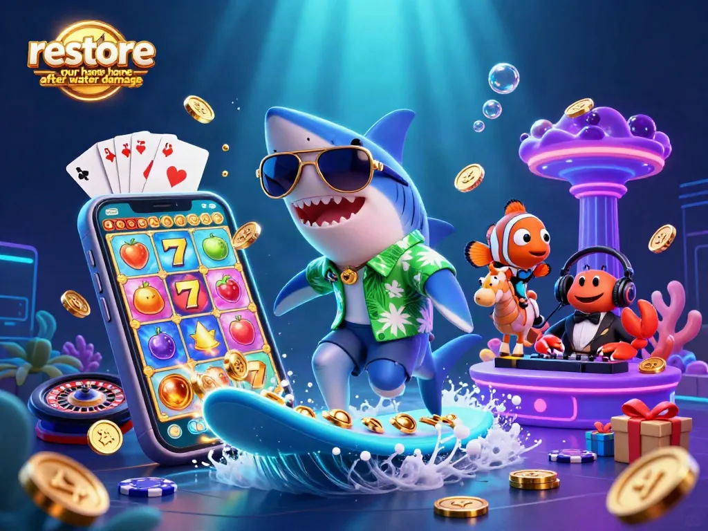 Surf and win with our expert tips to restore your home after water damage while playing casino games.