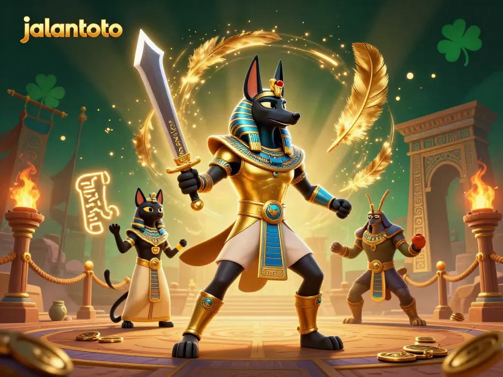 Menggandakan keberuntungan dengan jalantoto di arena taruhan, dengan Anubis dan Bastet.
