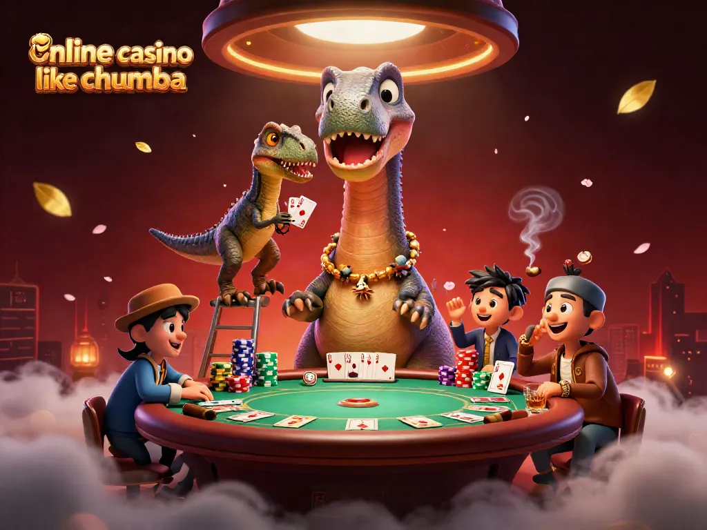 Experience excitement at an online casino like Chumba filled with vibrant action and intriguing characters.