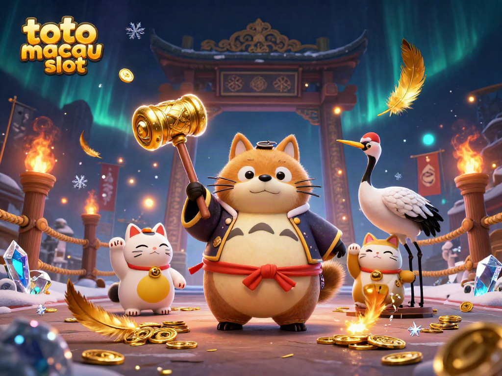 Menangkan jackpot dengan toto macau slot yang dipenuhi karakter ceria dan elemen keberuntungan.