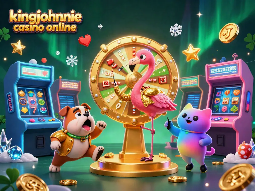 Experience thrilling gameplay at kingjohnnie casino online with vibrant characters and dynamic casino elements.